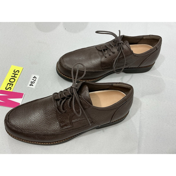 Men’s Apex Lace Up Oxford Shoes 9.5 M Brown Leather main image 7